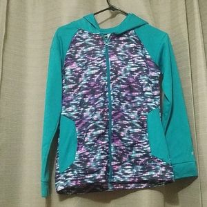 Girls kaleidoscope print hoodie